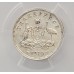 AUSTRALIA 1910 . THREEPENCE . PCGS AU58